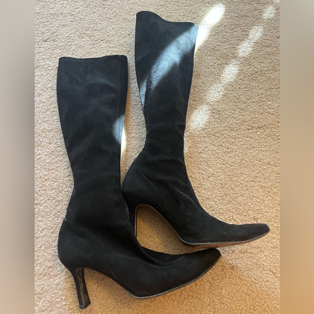 Suede Stewart Weitzman to knee boots